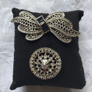 Silver Brooches